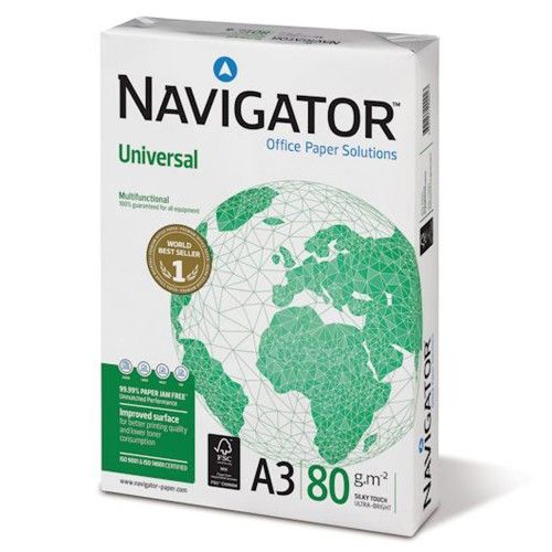 CARTA A3 NAVIGATOR UNIVERSAL 80GR 500FF